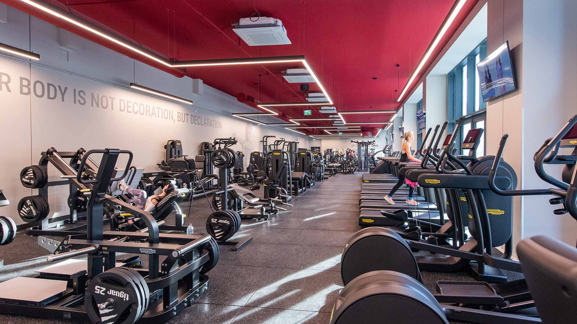 Obrázek z posilovny